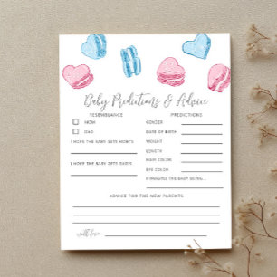 Könsbestämmande Bebis Förutsägelse Spel