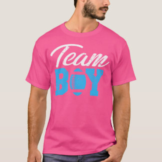 Könsbestämmande fotbollsfest för pojklag t shirt