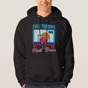 Könsbestämmande Friförsök eller Rosa Slingor Baske Hoodie