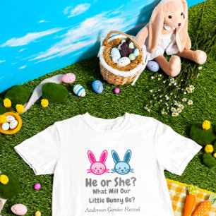 Könsbestämning av liten kanin t shirt