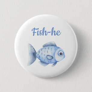 Könsbestämning för fiske - Team Pojke Fisk-han Knapp