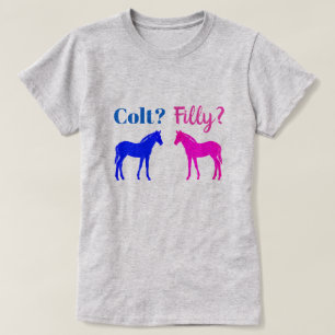 Könsbestämning för västerländsk stil, sto eller hi t shirt