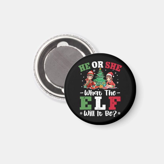 Könsbestämning Han eller Hon Vad älvan Kommer Att  Magnet (Front/Back)