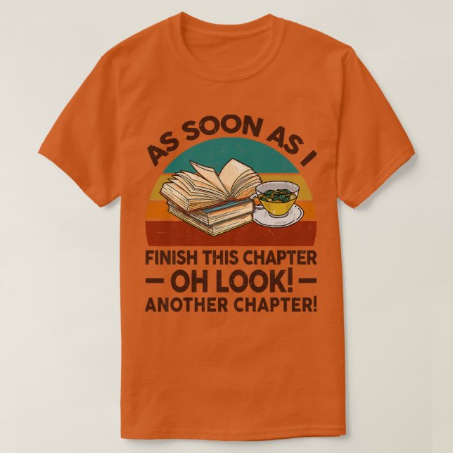 Könsbeundrande läsning så fort jag Avslutar detta  T Shirt (Design framsida)