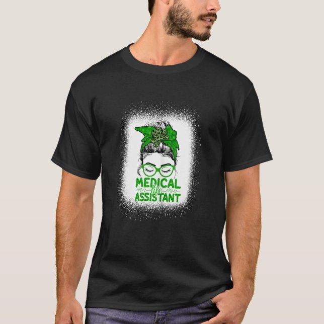 Könsbiträde, Lucky Mediant Messy Bun T Shirt (Framsida)