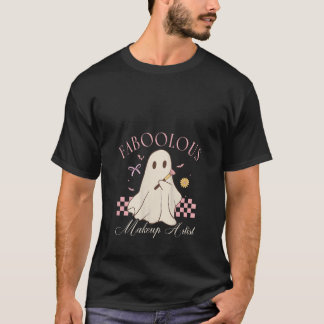 Könsblommande makeup Artist Cosmetolog Cute T Shirt