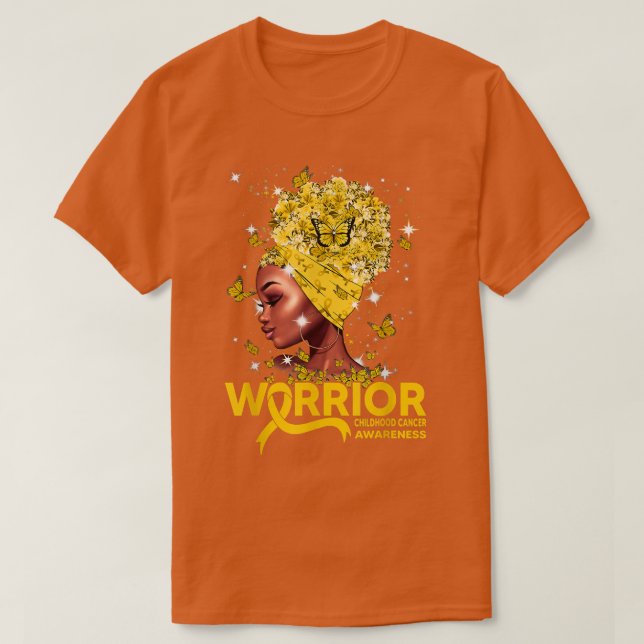 Könscancer i barndomen t shirt (Design framsida)