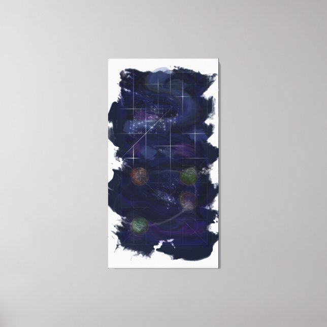 Könsdag 4: Stjärnor 2014 Canvastryck (Framsida)