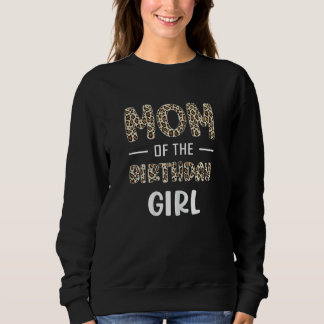 Könsdjur (leopard) Mönster Mamma på födelsedagen T Shirt