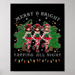 Könsdroppar och God jul är Elf Dancin Poster
