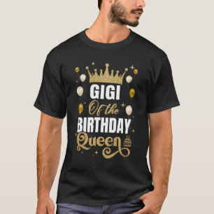 Könsdrottning Flickor Bday Party T Shirt
