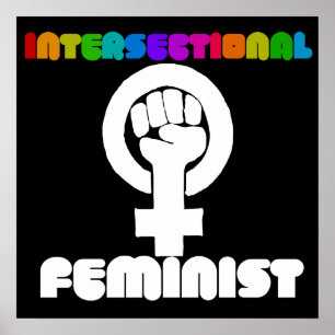 Konsektionell feminist poster