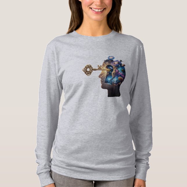 Konsekvens Frigör Sinnet T Shirt (Framsida)