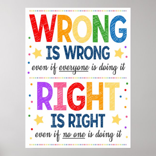 Konsekvenser Poster av regnbågsklassrum (Framsidan)