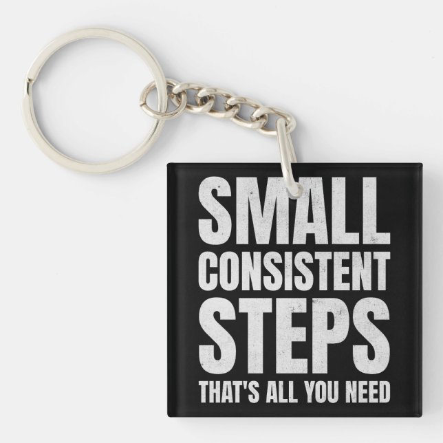 Konsekvensmotivation för små konsekventa steg (Framsidan)