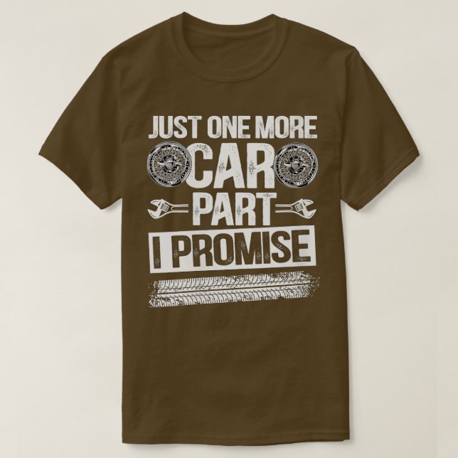 Könsen är bara ännu en bildel i den berömda bilen t shirt (Design framsida)