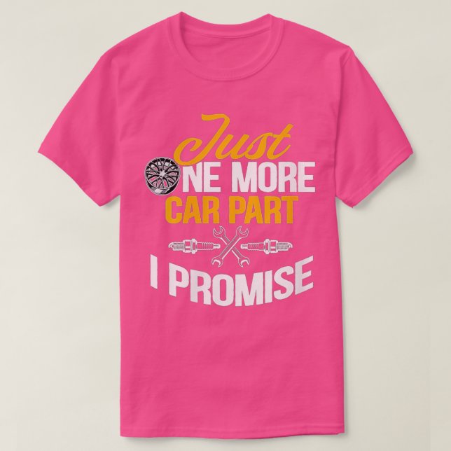 Könsen är bara ännu en bildel i den berömda bilen  t shirt (Design framsida)