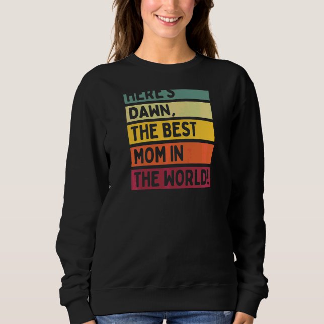 Könsen här är världens bästa Mamma T Shirt (Framsida)
