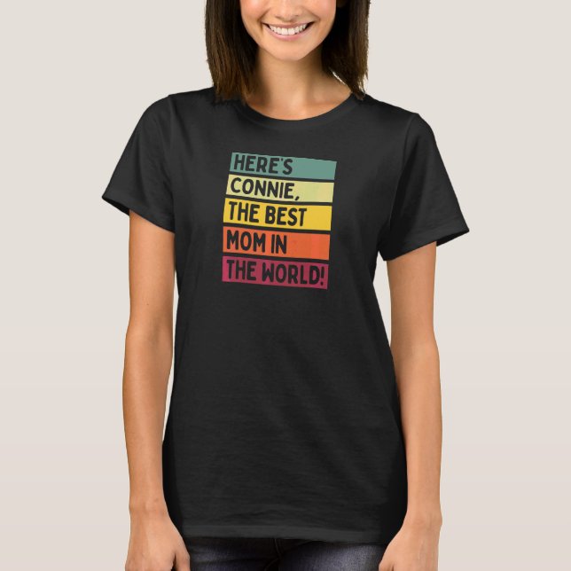 Könsen här är världens bästa Mamma T Shirt (Framsida)