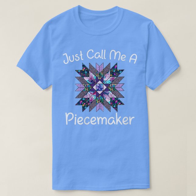 Könsen kallar mig en piecemaker som avslutar Seing T Shirt (Design framsida)
