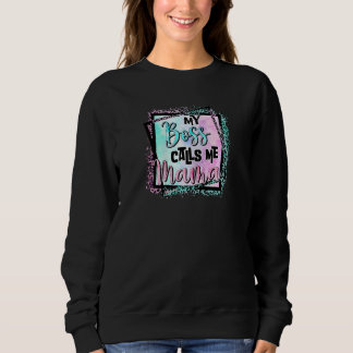 Könsen Min Chef kallar mig Mamma Mamma T Shirt
