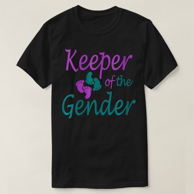 Könsens Lila och gender T Shirt (Design framsida)