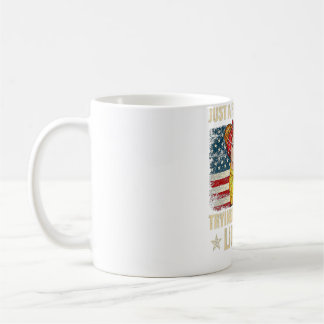 Könser bara ett regelbundet Mamma som försöker att Kaffemugg