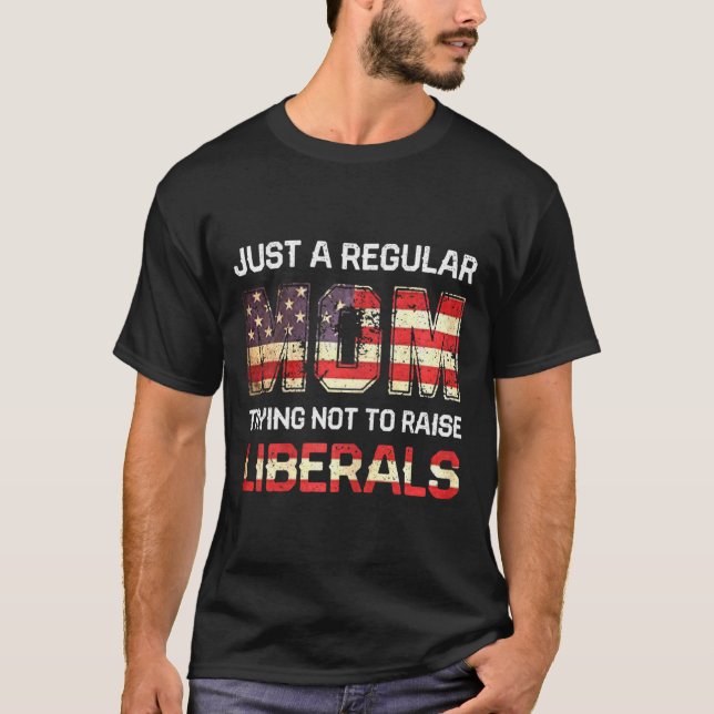 Könser bara ett regelbundet Mamma som försöker att T Shirt (Framsida)