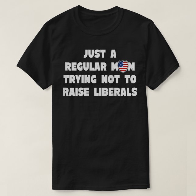 Könser bara ett regelbundet Mamma som försöker att T Shirt (Design framsida)