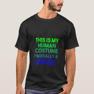 Könser Det här är min mänskliga dräkt jag är Verkl T Shirt