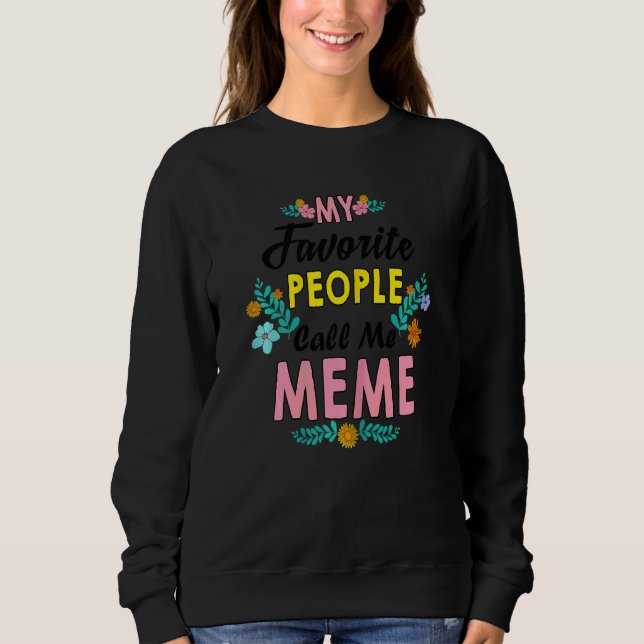 Könser Mina favoriter kallar mig för minnesblomma T Shirt (Framsida)