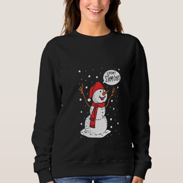 Könser Se Stem Cells Snögubbe Biology Student Ch T Shirt (Framsida)
