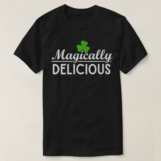 Könser sin magiskt välbärgade bästa St Patricks Da T Shirt (Design framsida)