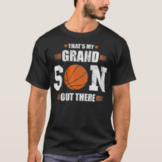 Könser som är min morson ute på basketbollen t shirt
