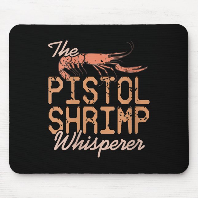Könser Stol Shrimp Whisperer Crustacean Humor Musmatta (Framsidan)