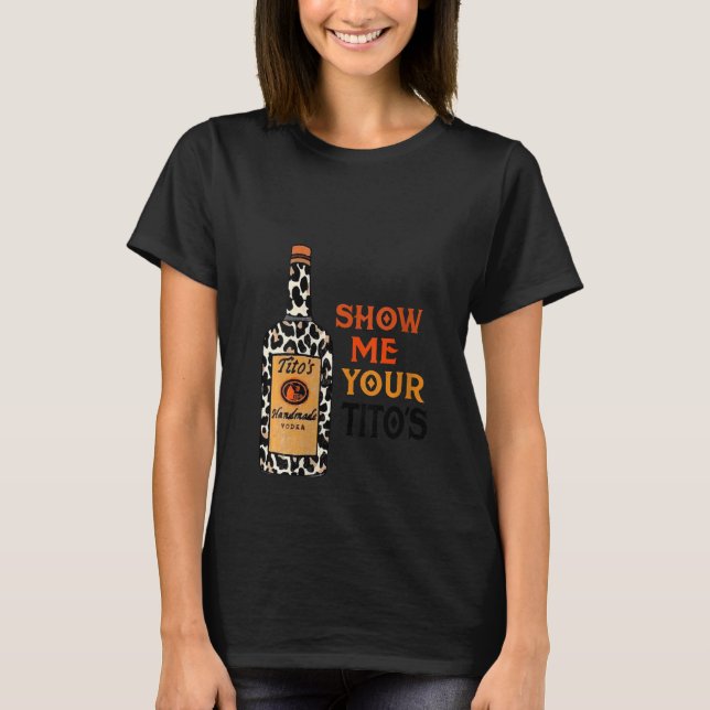 Könser visar hur du dricker Vodka Al. T Shirt (Framsida)