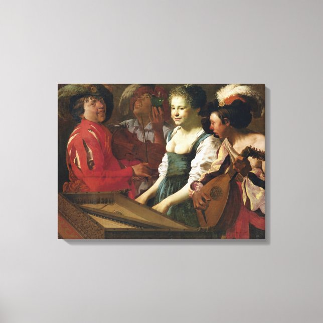 Konsert, 1626 canvastryck (Framsida)