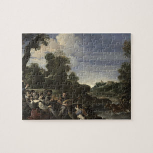 Konsert Champetre, 1617 (olja på panel) Pussel