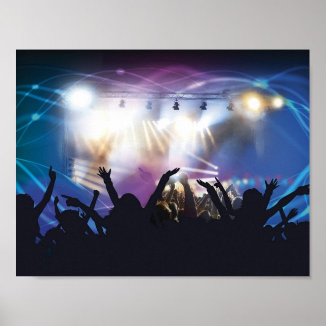 Konsert Crowd Poster (Framsidan)