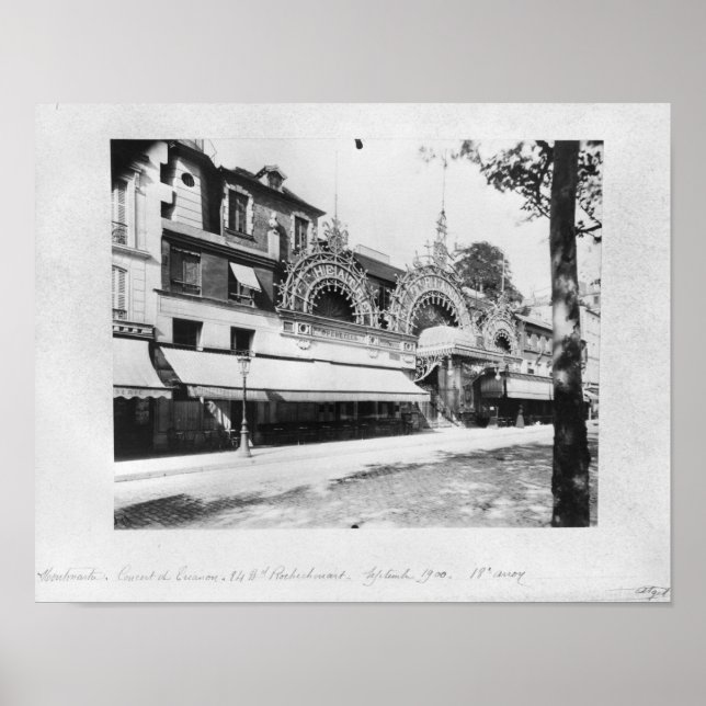 Konsert de Trianon i Paris Poster (Framsidan)