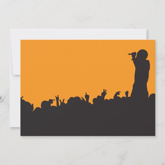 Konsert-folkliga inbjudningar (Framsida)