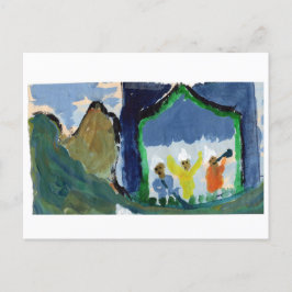 Konsert i bergskorten vykort