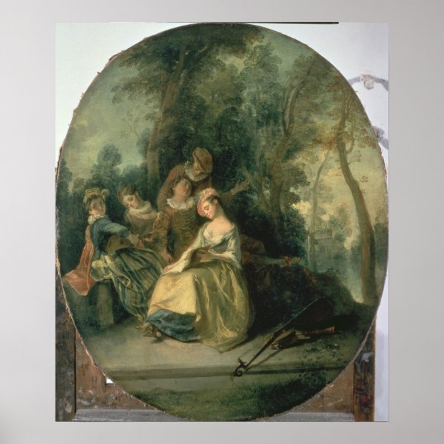Konsert i parken 1725 poster (Framsidan)