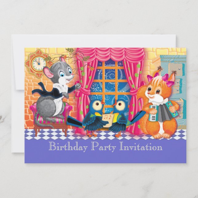 konsert inbjudningar (Framsida)