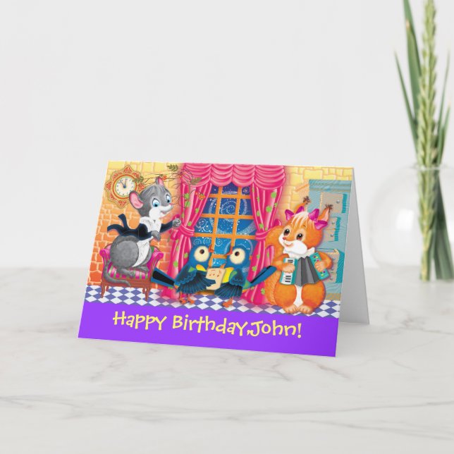 konsert kort (Framsida)