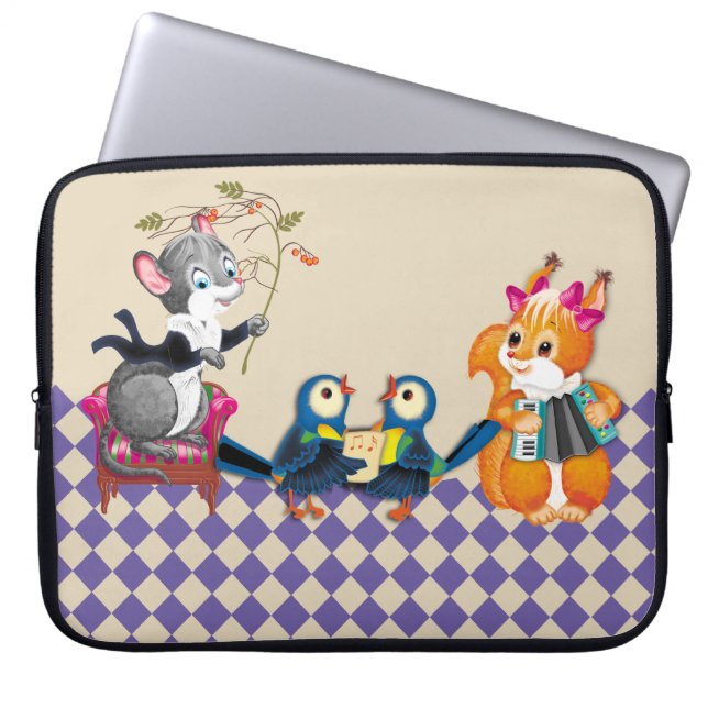 konsert laptop sleeve (Framsidan)