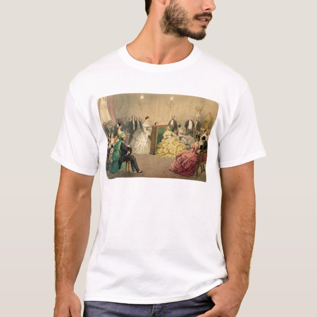 Konsert på den Chausee d'Antin'en Tee Shirt (Framsida)