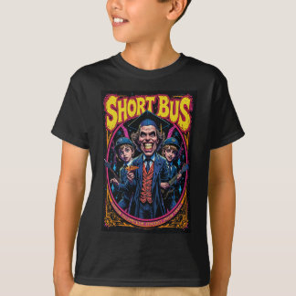Konsert Popmusik Barns Kort Buss T Shirt
