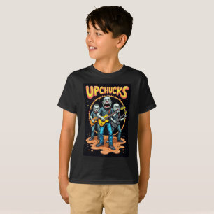 Konsert T-shirt Popmusik Barn Upchucks