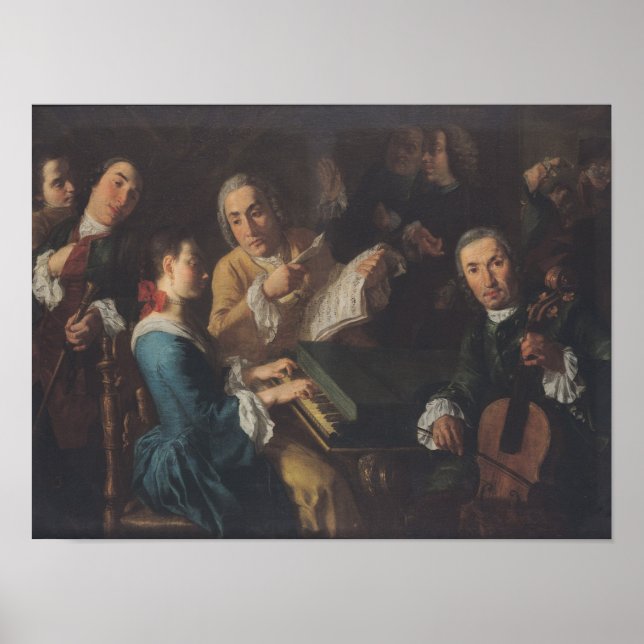 Konserten, 1755 poster (Framsidan)